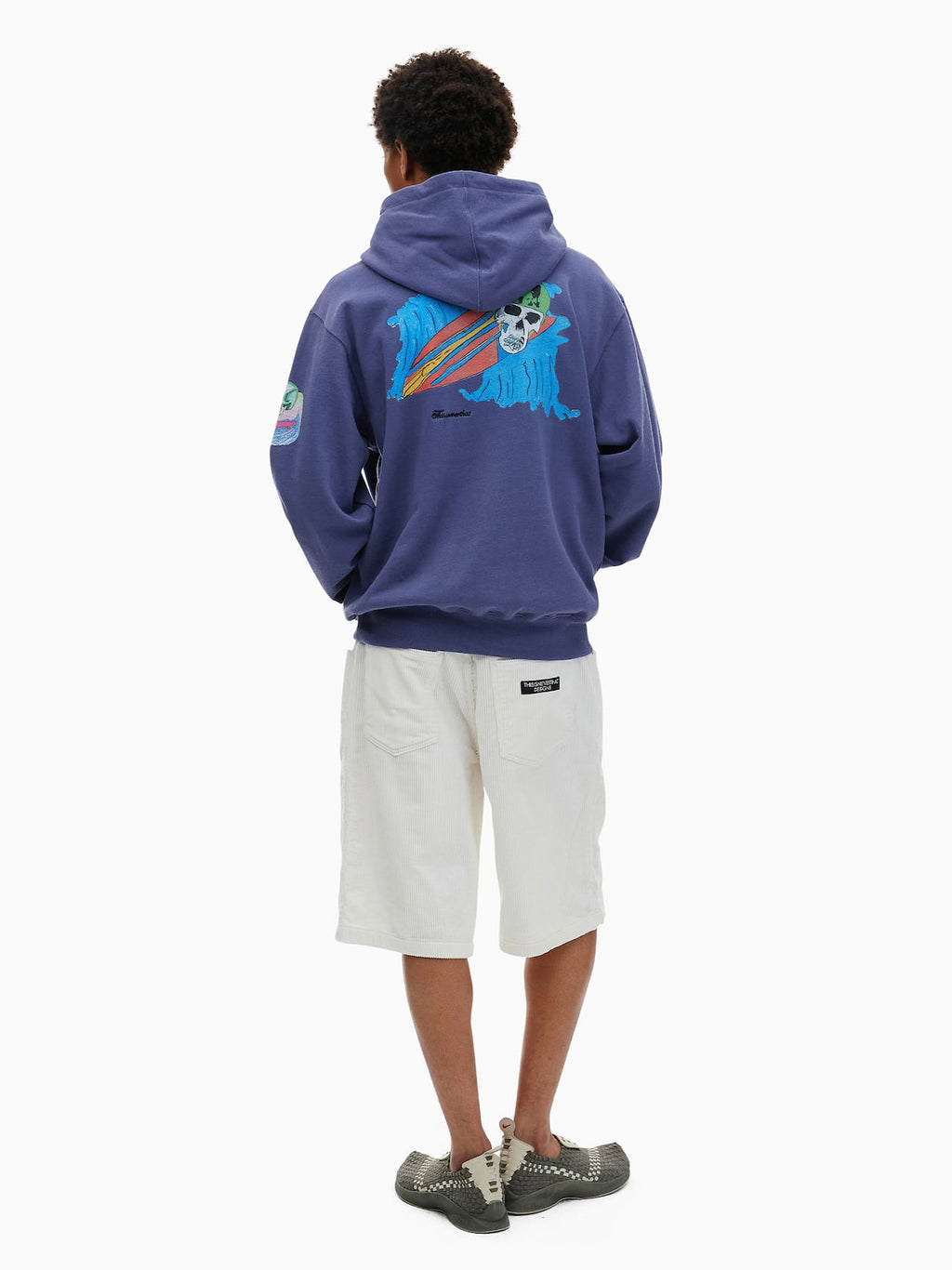 Surfing Skull Hoodie