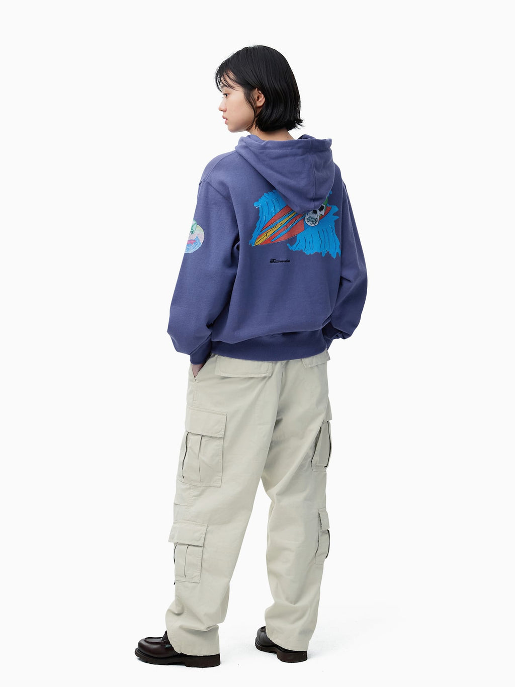 Surfing Skull Hoodie