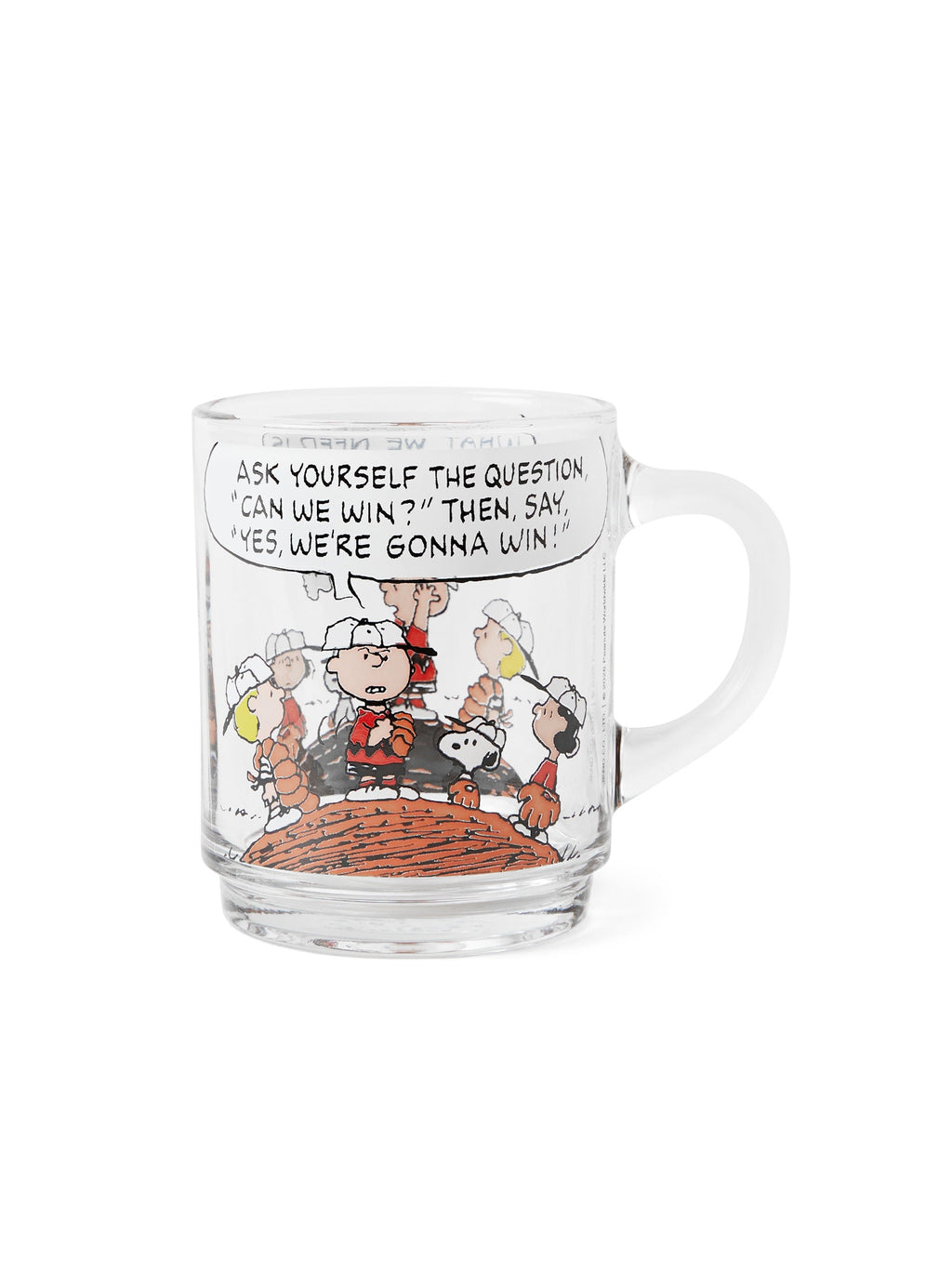 TNT PEANUTS Glass Cup