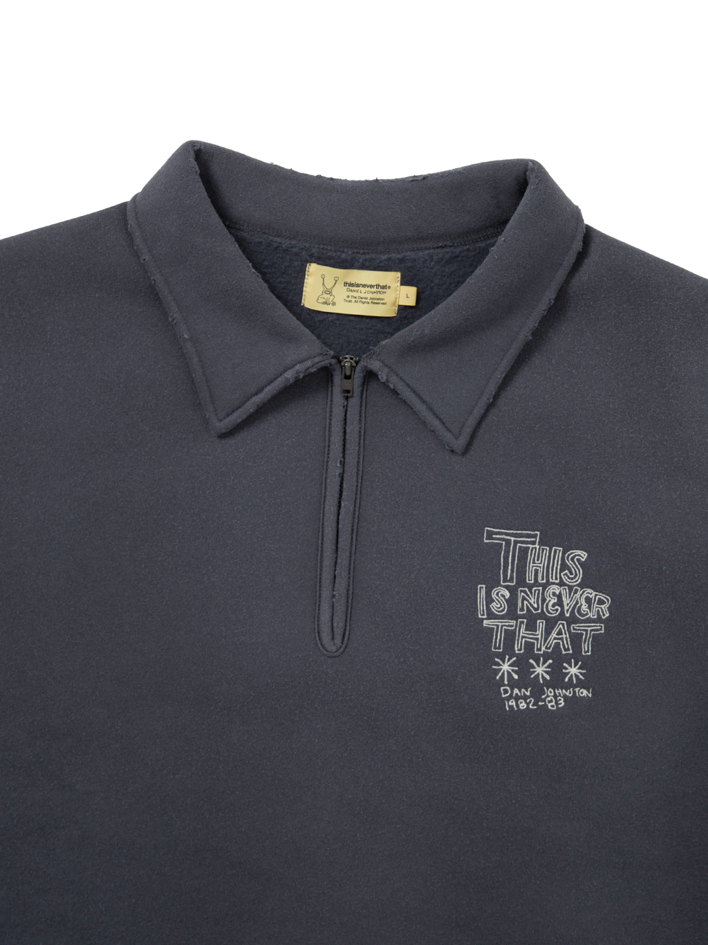 TNT Daniel Johnston H.Y.L.A. Half Zip Sweatshirt