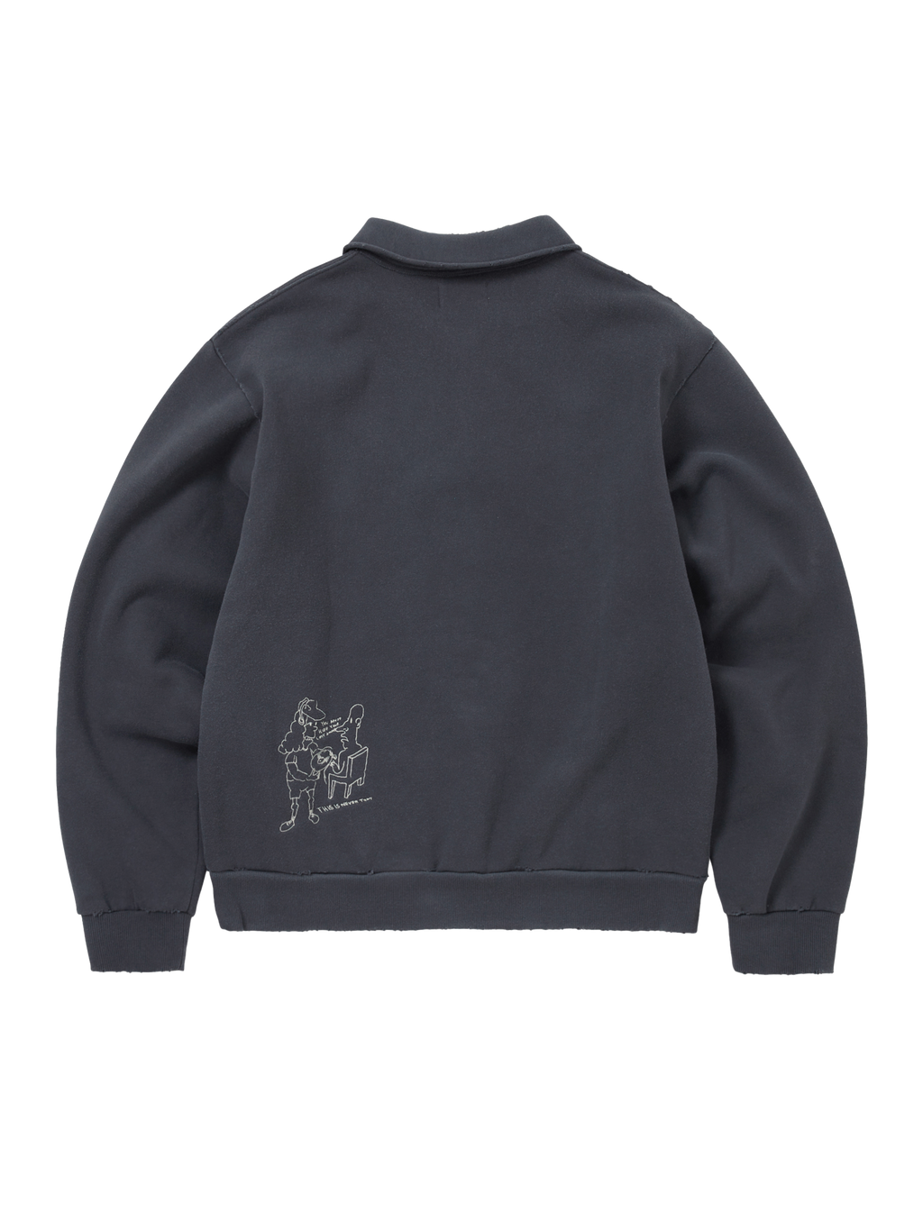 TNT Daniel Johnston H.Y.L.A. Half Zip Sweatshirt
