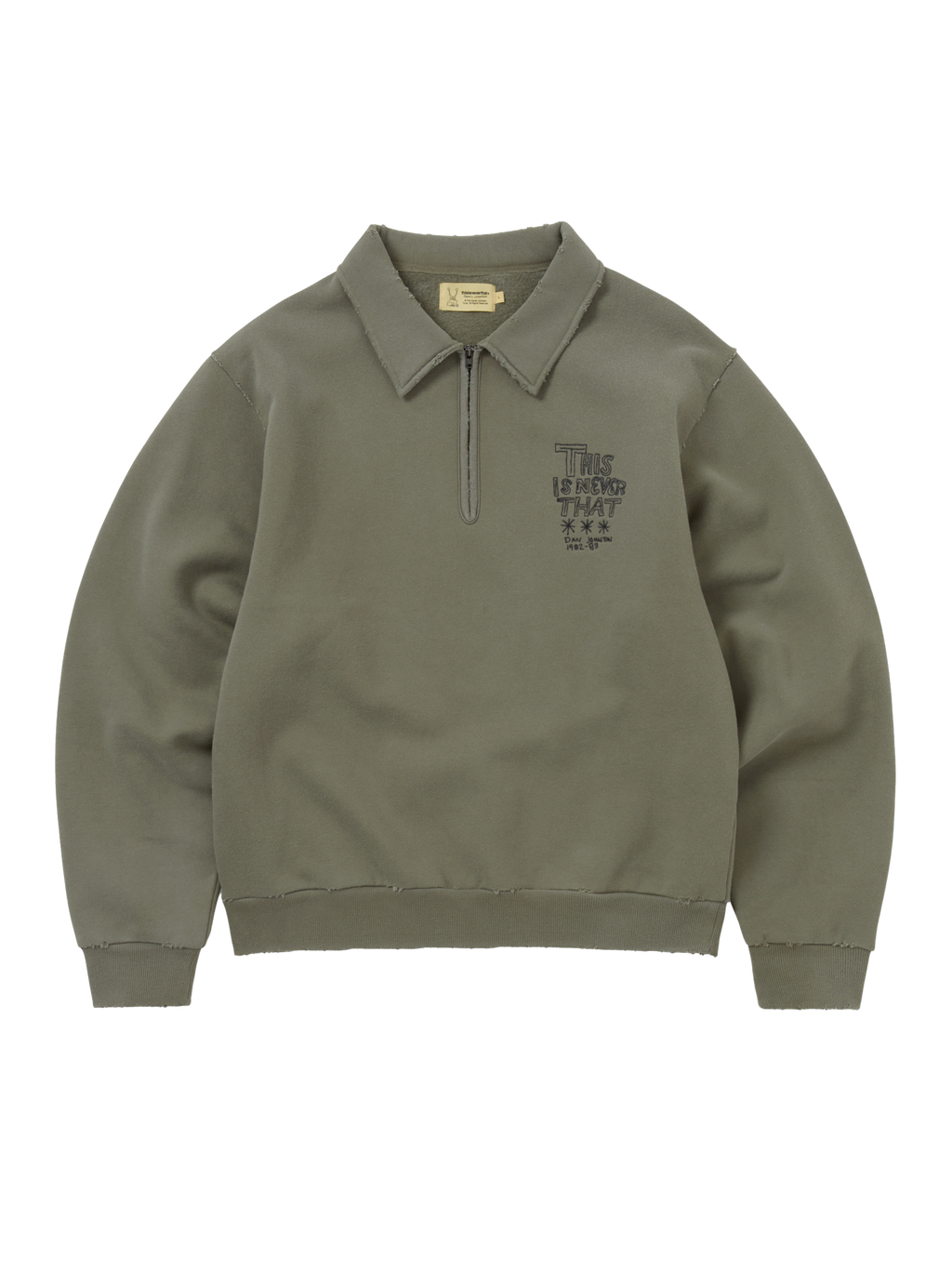 TNT Daniel Johnston H.Y.L.A. Half Zip Sweatshirt