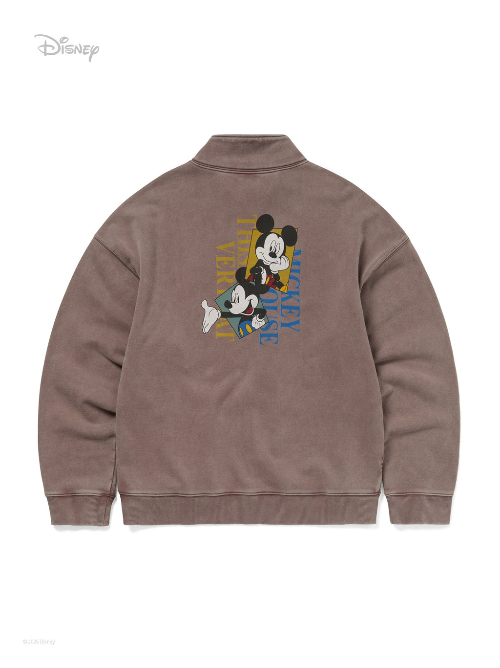 TNT_Mickey_Frame Half Zip Sweatshirt