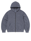 Waffle Lined Zip Up Hoodie