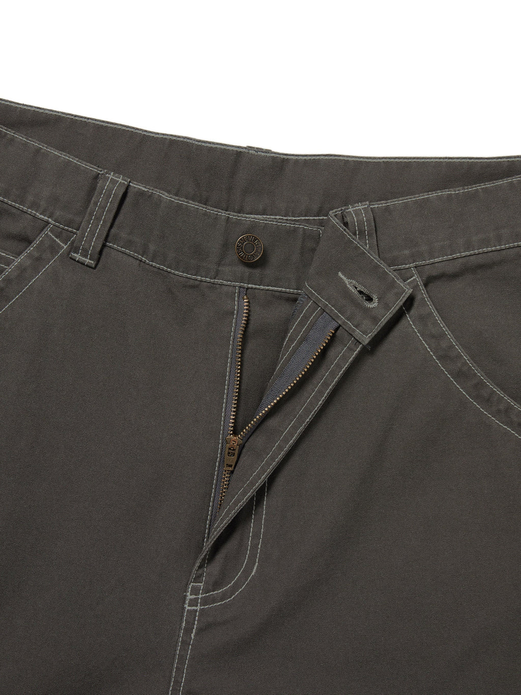 Washed Canvas Work Pant