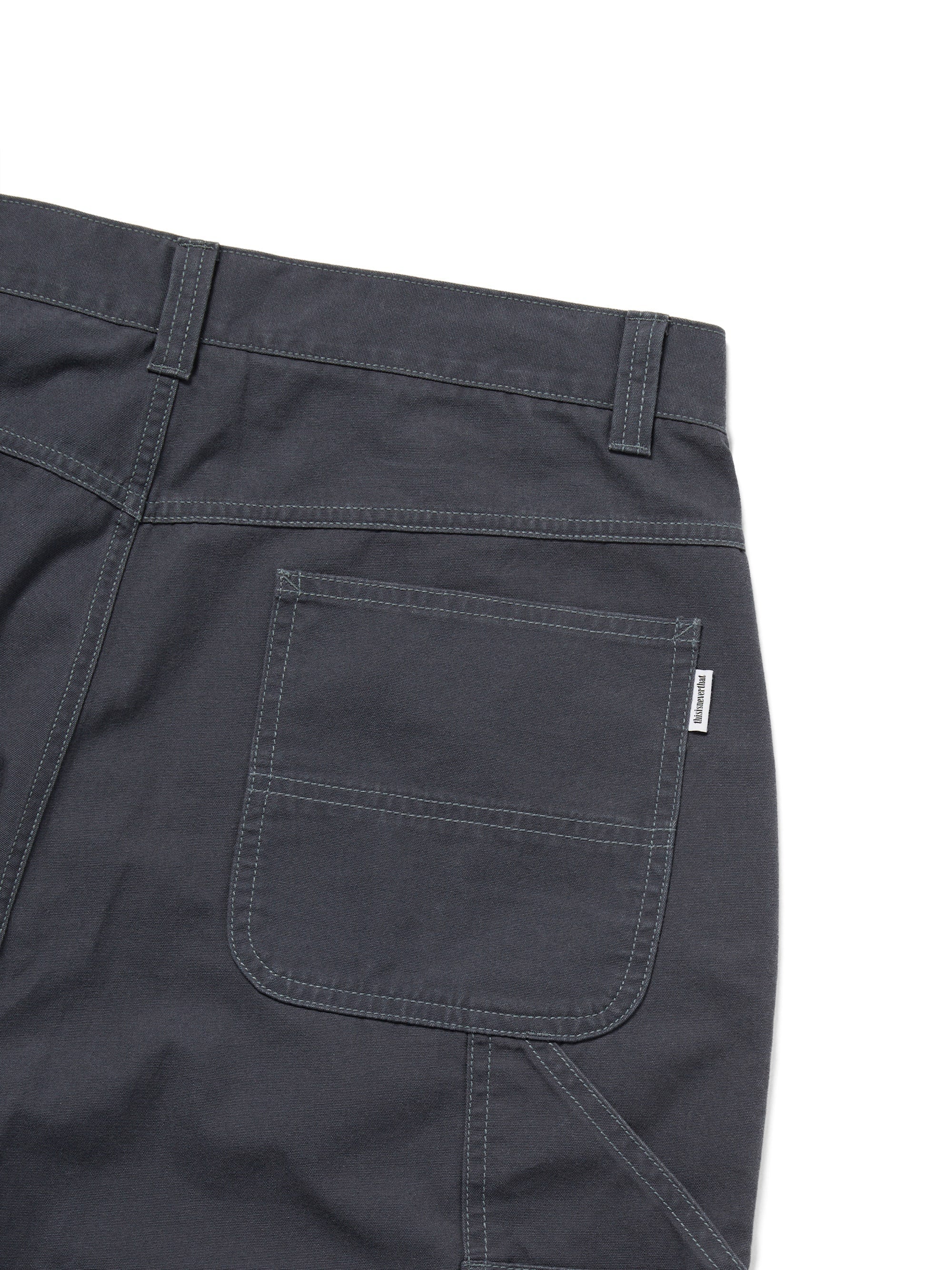 Washed Canvas Work Pant