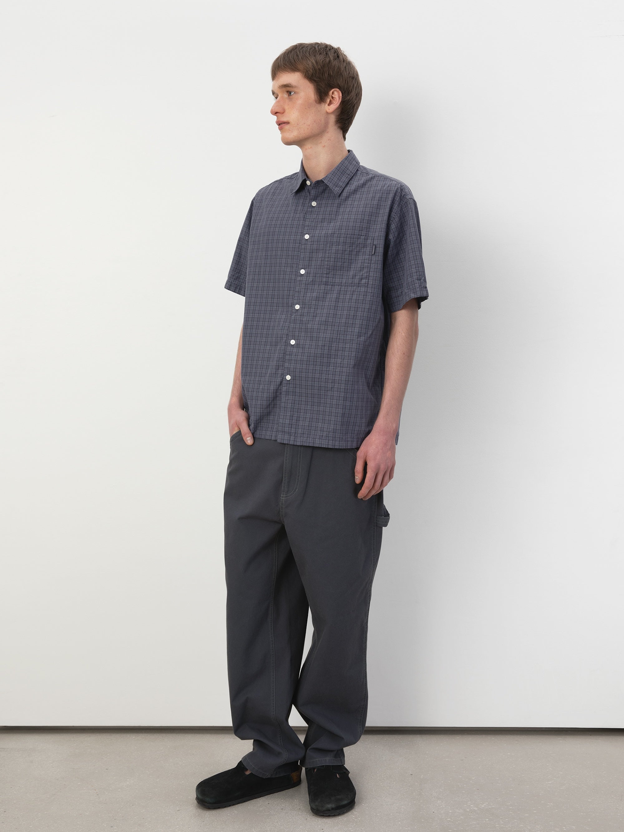 Washed Canvas Work Pant
