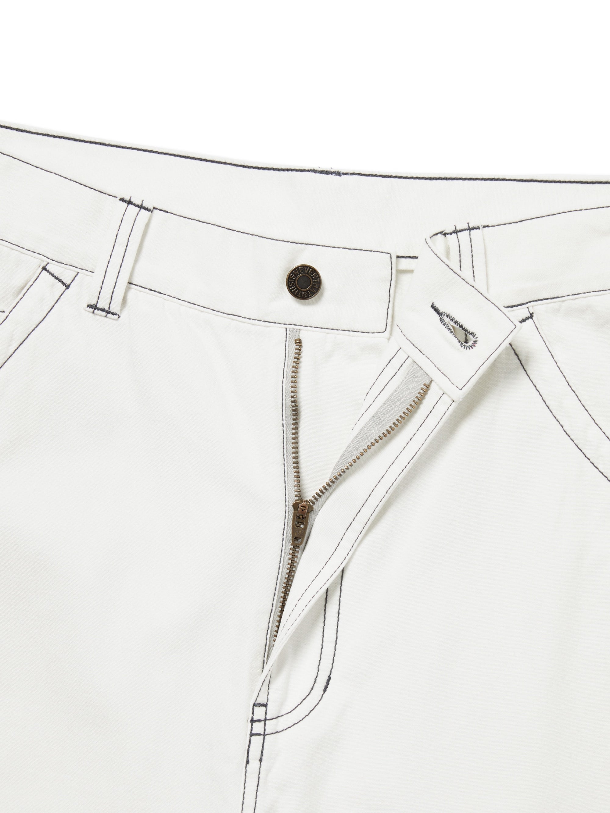 Washed Canvas Work Pant