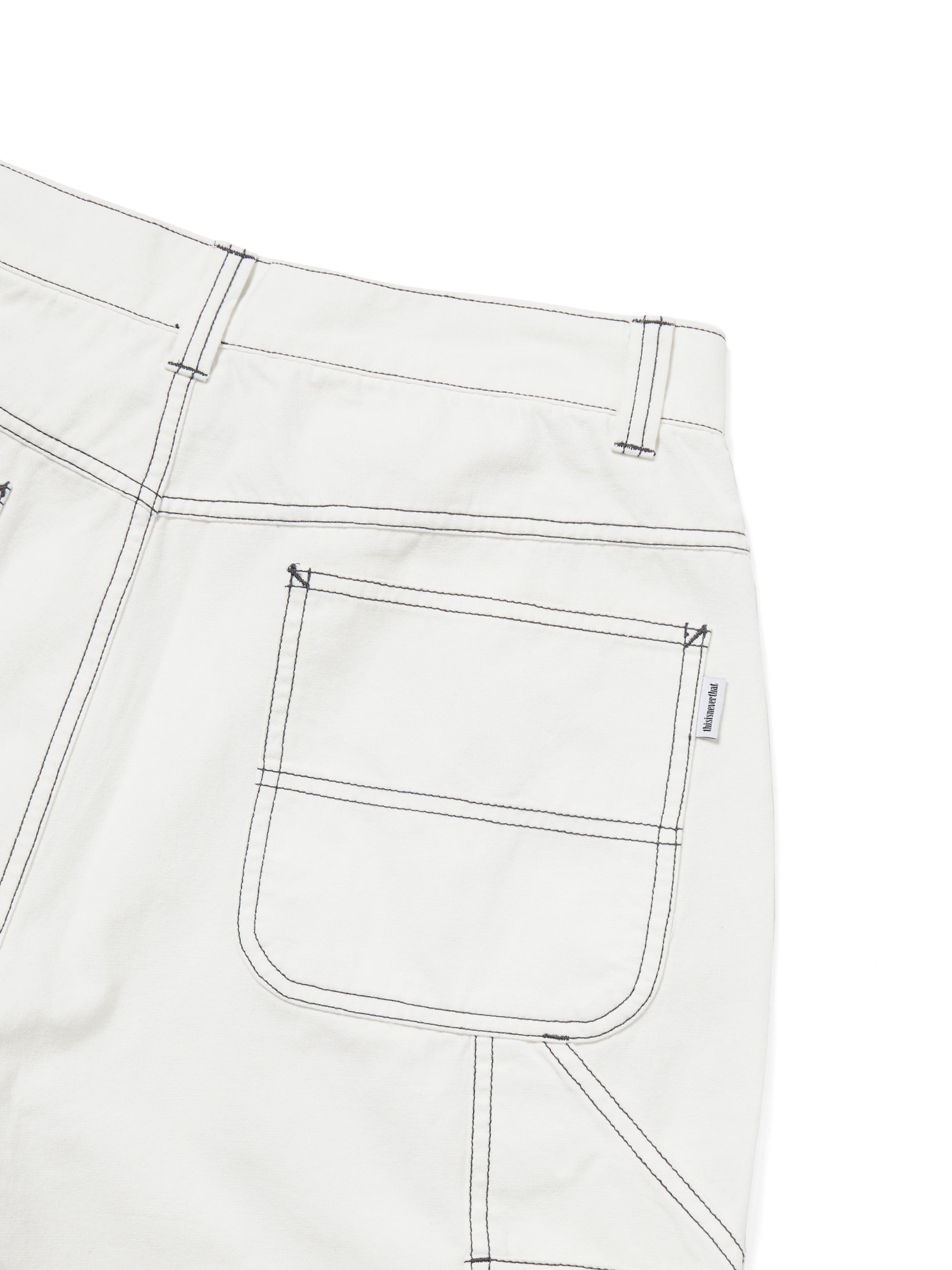 Washed Canvas Work Pant