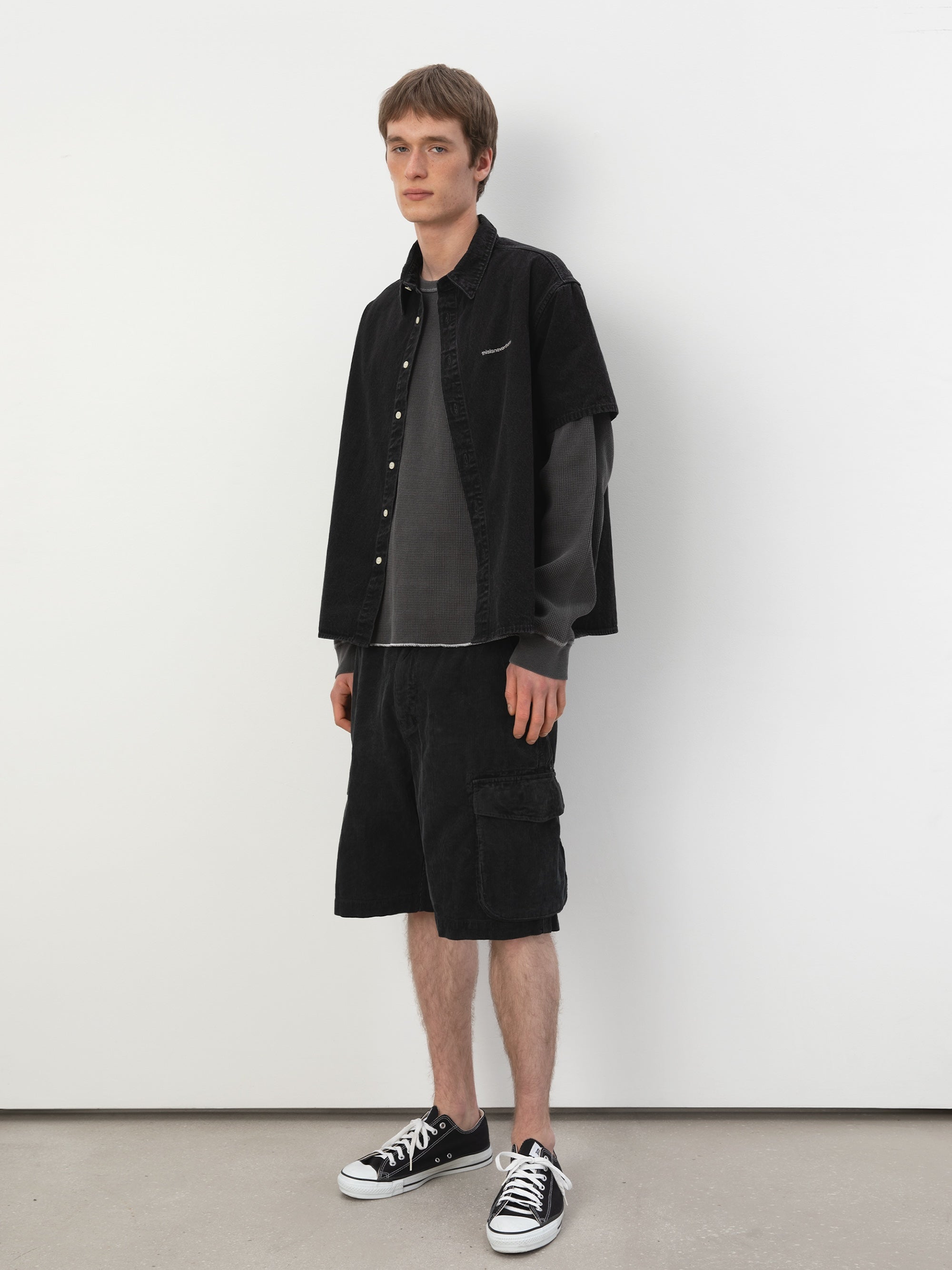 Washed Denim S/S Shirt