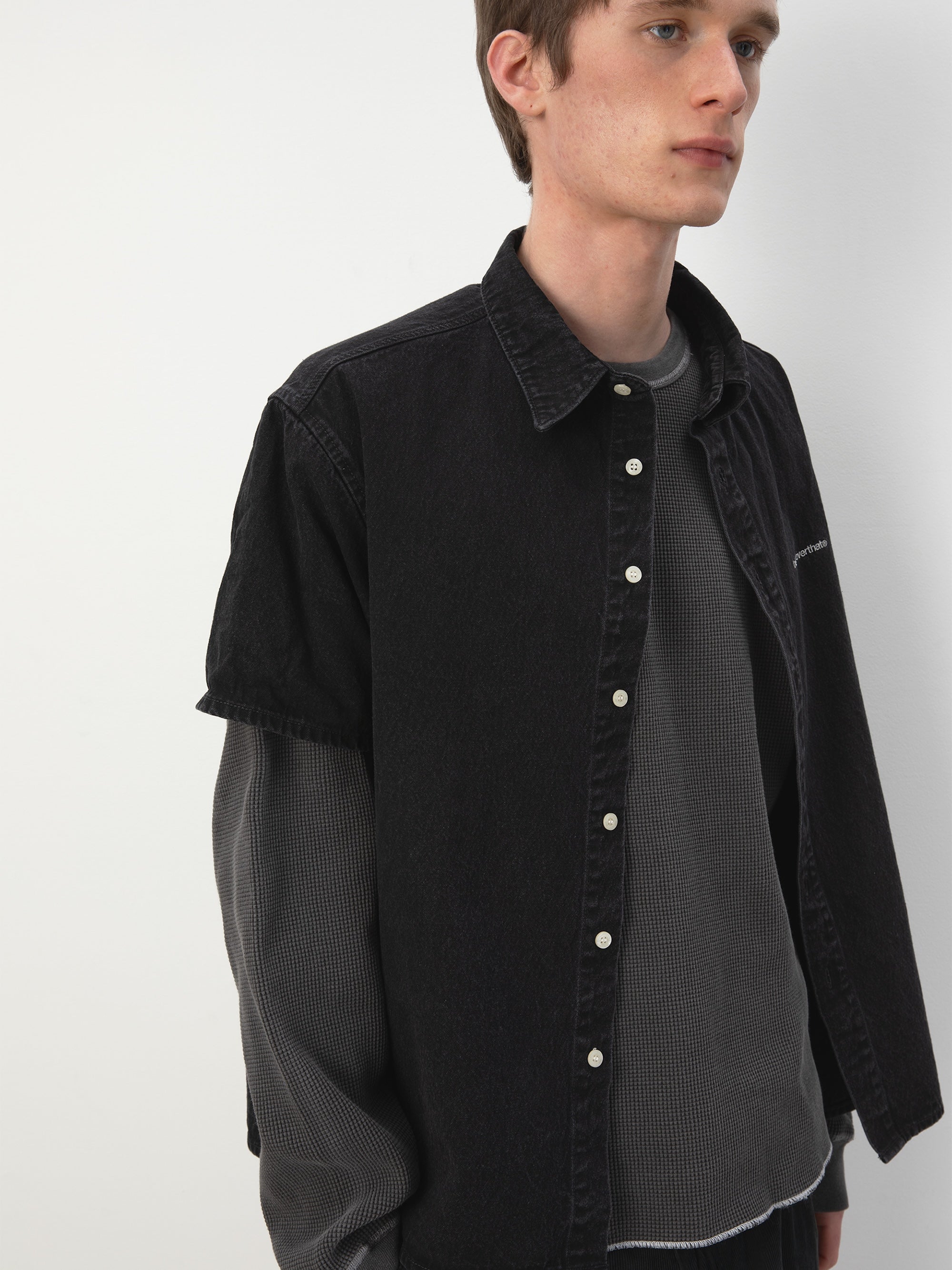 Washed Denim S/S Shirt